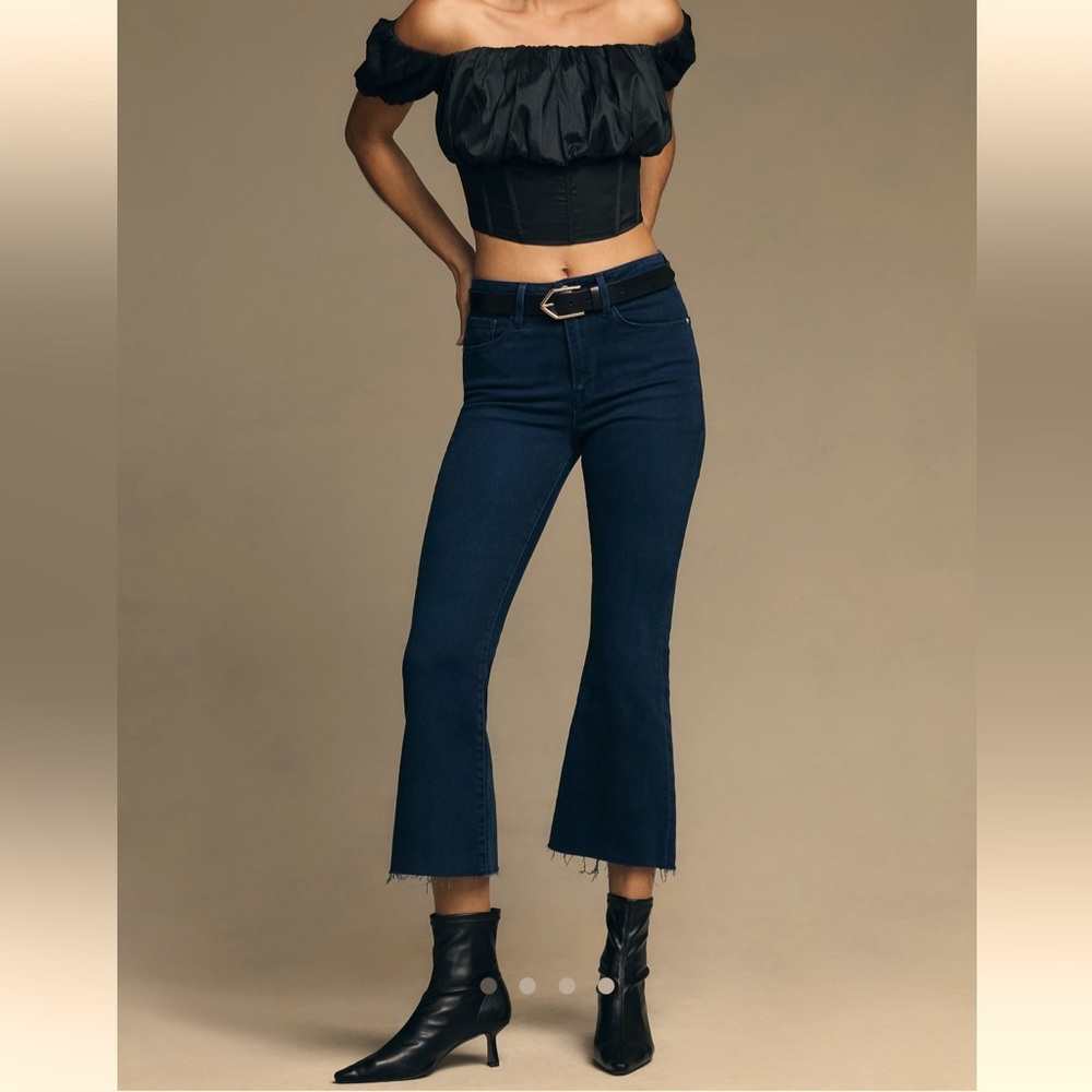 NWOT - Frame Le Super High Rise Crop Mini Boot - 29